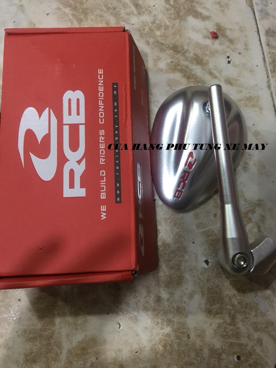 Kính chiếu hậu xe máy RCB cao cấp - 1 cây bên trái