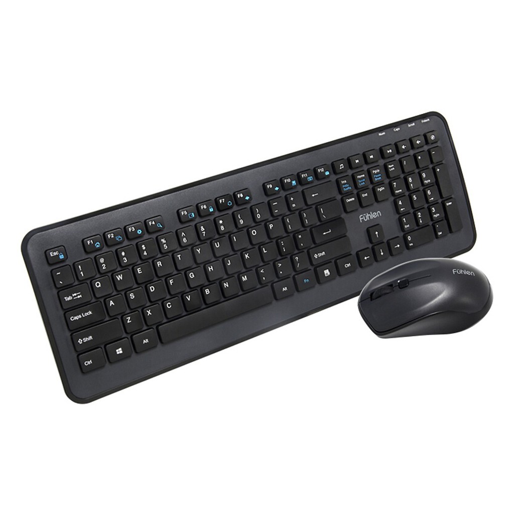 Bộ Bàn Phím Chuột Không Dây Fuhlen MK880 - Hàng Chính Hãng/BH Toàn Quốc 24 tháng