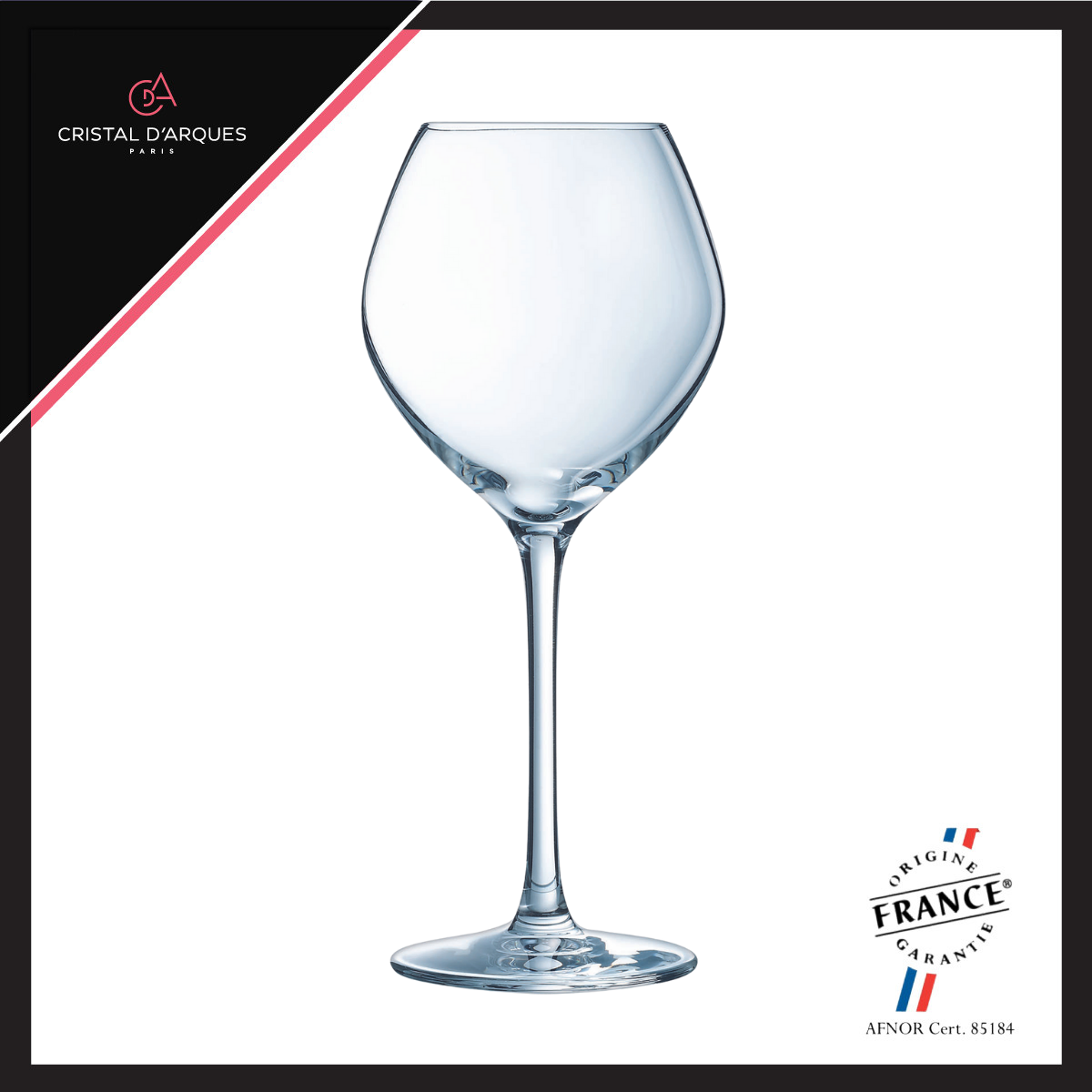 Bộ 6 ly rượu vang trắng pha lê cristal d'arques wine emotions 350ml - ecwil7588