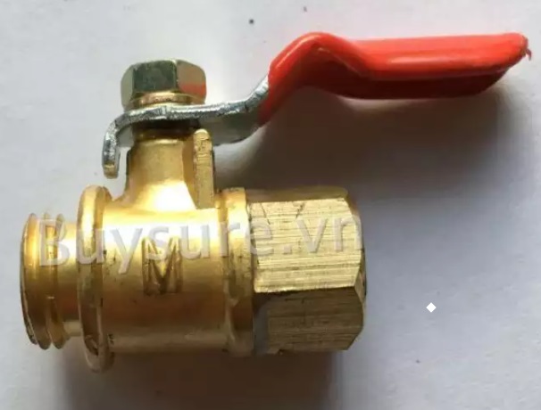 Van khóa đồng ren trong 14mm - ren ngoài 13.8mm hoặc ren ngoài 14mm - ren ngoài 13mm