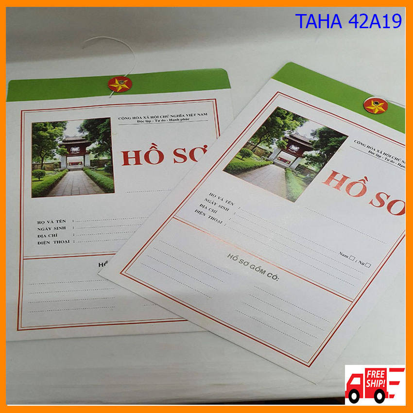 Combo 10 vỏ đựng hồ sơ xin việc HS02 TAHA 42A19