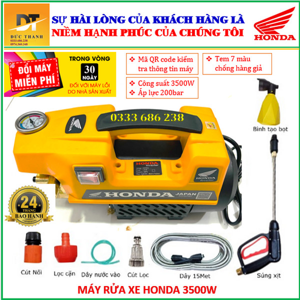 Máy rửa xe honda a350 mẫu mới nhất trên thị trường năm 2022