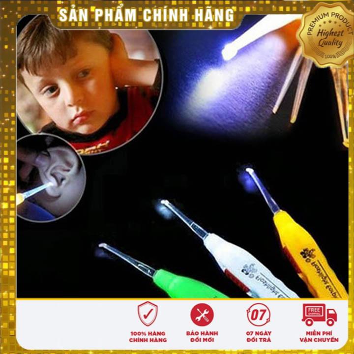 Hàng loại 1 - dụng cụ lấy dáy tai có đèn soi lỗ tai