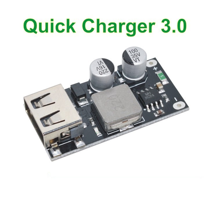 Mạch sạc dự phòng qc 3.0 chế sạc nhanh