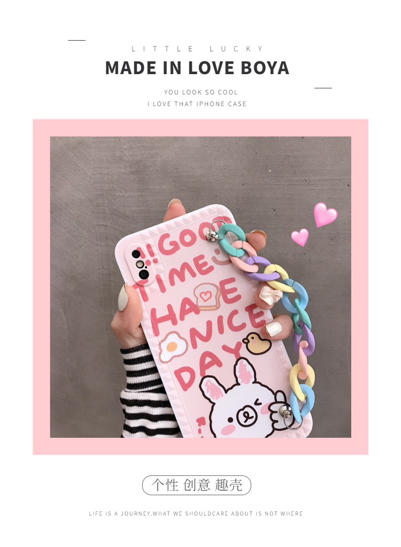 Ốp iPhone Thỏ Hồng iPhone 12 Pro Max/12/12 Pro/7Plus/8Plus/X/Xs Max/11/11 Pro Max - ốp iphone