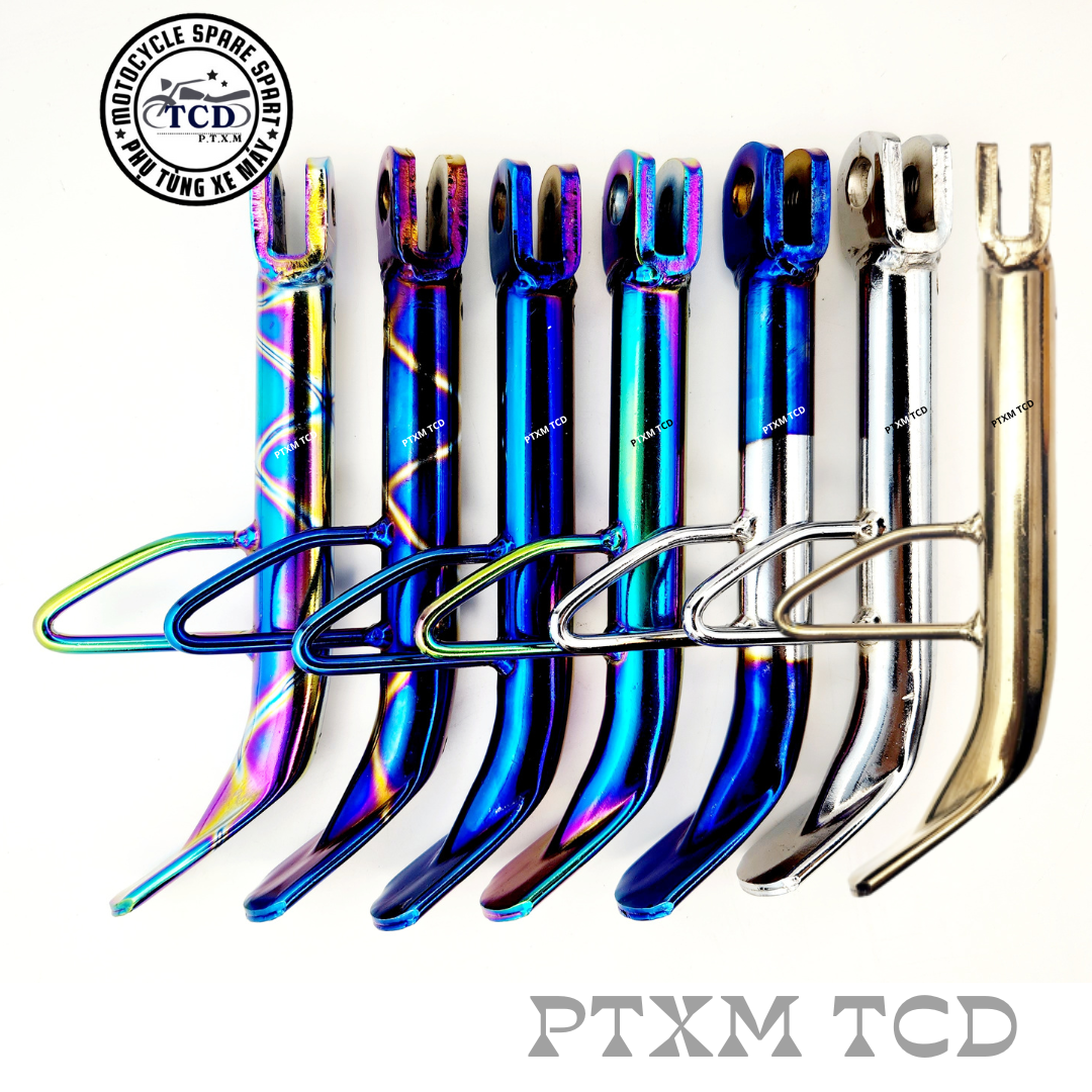 CHÂN CHỐNG INOX, XI TITAN DREAM , WAVE , RS , SIRIUS, CHÂN CHỐNG XE MÁY