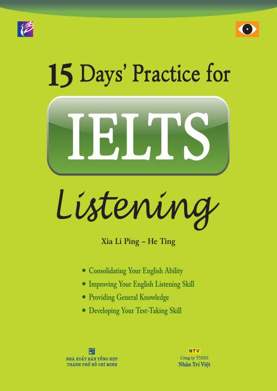 15 days’ practice for ielts listening