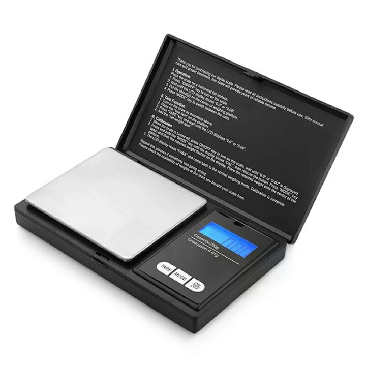 Cân điện tử bỏ túi mini, cân tiểu ly 200g/0.1g b.201
