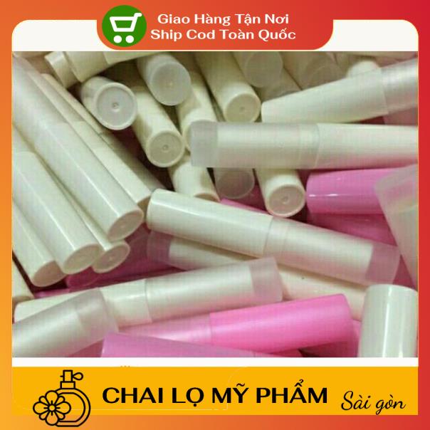 Vỏ Son Dưỡng Đổ Trực Tiếp 4g dùng làm son handmade