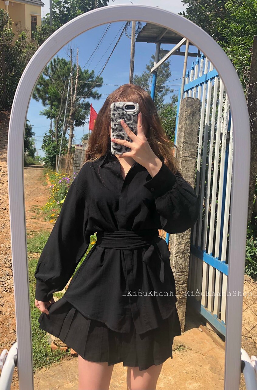 Set váy đũi cột eo cho cô nàng sang chảnh