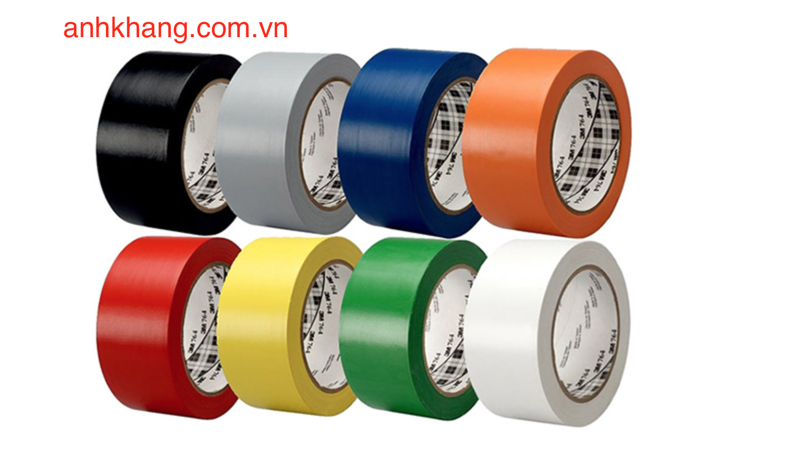 Băng keo dán nền 3m 764 đủ màu , 3m vinyl tape 764