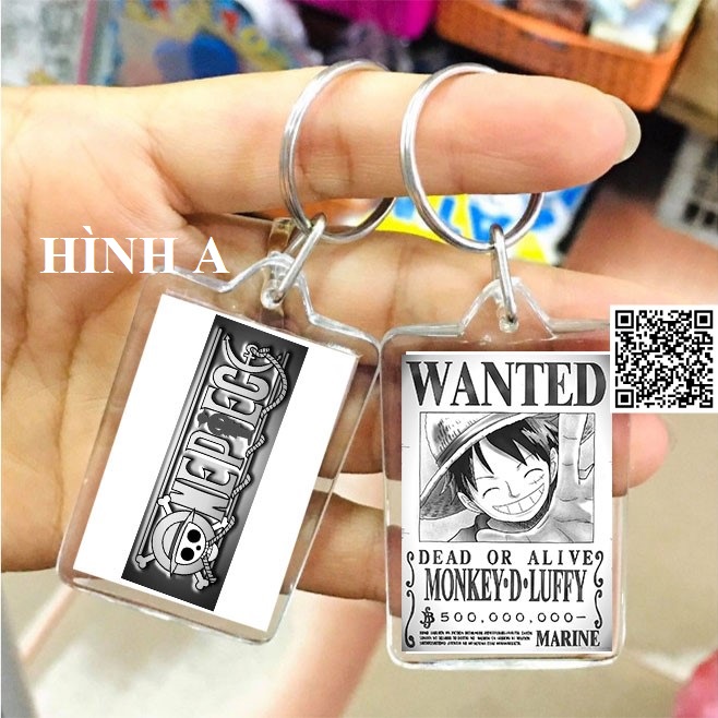 [HCM]1044 Móc khóa hình Anime Đảo hải tặc - OnePiece combo 3 móc khoá hình 3 Anh em nhà Luffy (HÌNH A Monkey D Luffy HÌNH B Sabo HÌNH E Portgas D Ace )