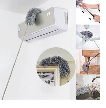 Quét bụi máng mạng nhện trần nhà trên cao cây phất trần nóc nhà lau dọn sạch bụi bẩn hút bụi bẩn 2021