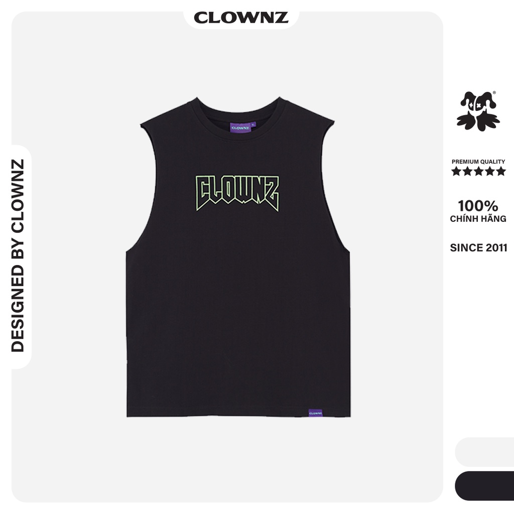 Áo thun ba lỗ tanktop local brand Clownz Sleeveless thể thao unisex nam nữ