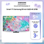 [Giao hàng và lắp đặt nội thành phố HCM trong 2H] 55Q70B - Smart Tivi Samsung QLED 4K 55 inch QA55Q70B QA55Q70BA 55Q70BA QA55Q70BAKXXV