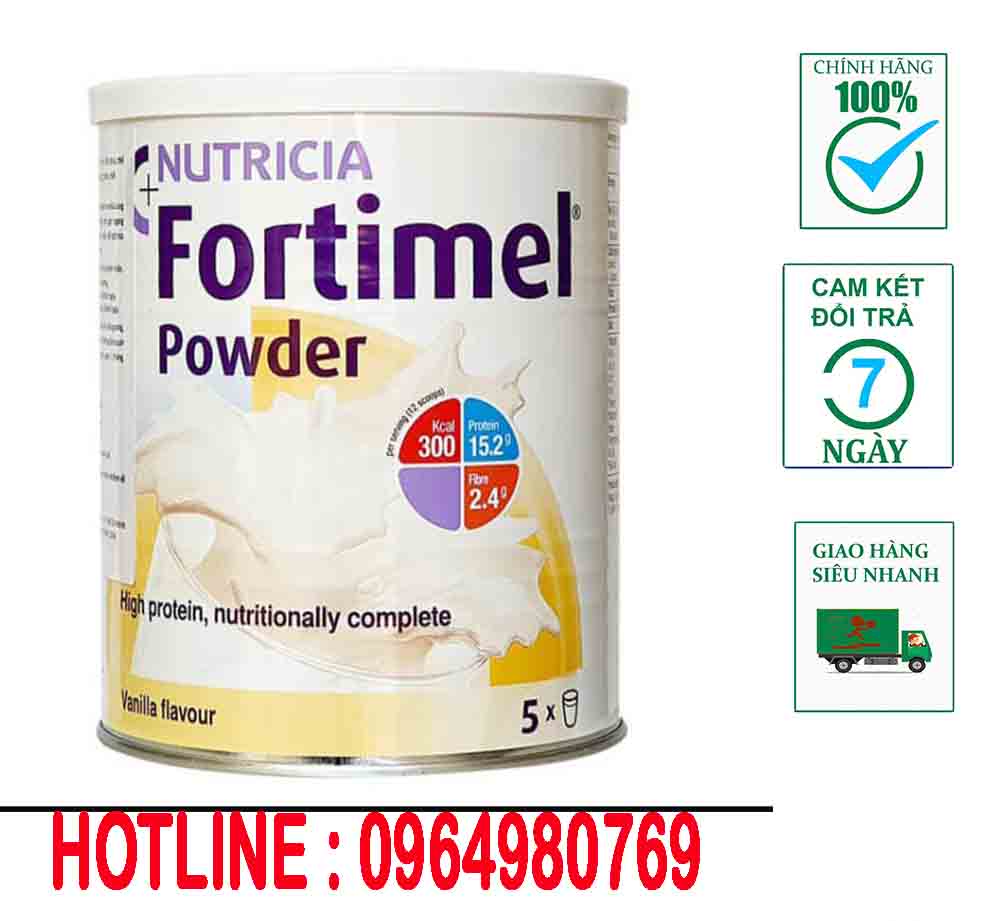 Sữa Fortimel Powder hop 335g date 3 2024
