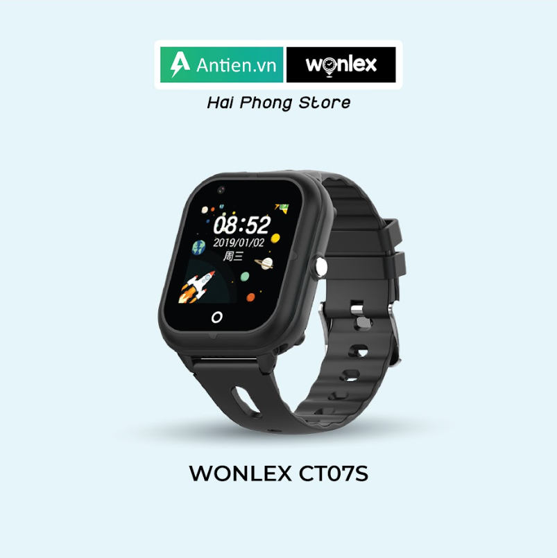 Đồng hồ định vị gps trẻ em wonlex ct07s - hàng chính hãng
