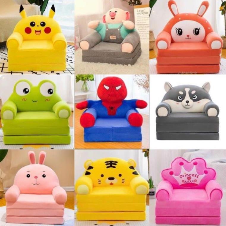 Ghế sofa giường - ghế lười hình thú cho bé 2 tầng được chọn mẫu