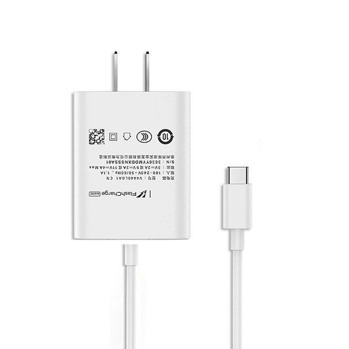 Bộ Sạc Nhanh Vivo 44W, Hỗ Trợ Sạc Được Cho Tất Cả Các Máy Có Quick Charge 2.0, Củ Sạc Điện Thoại Cho