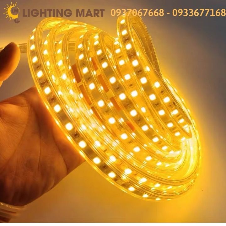 Dây led trang trí siêu sáng chống nước sử dụng trang trí ngày lễ tết, trang trí ngoài trời