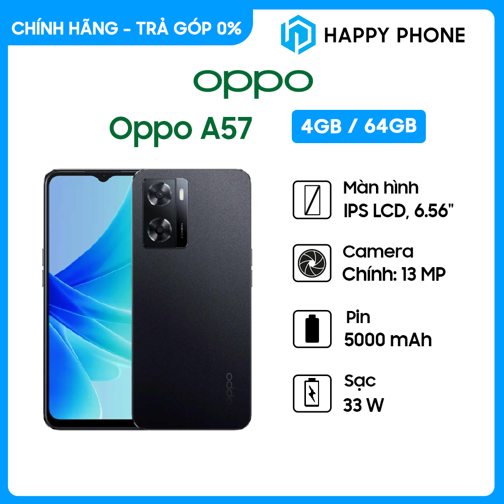 Điện thoại oppo a57 - hàng chính hãng, mới 100%, nguyên seal | bảo hành 12 tháng