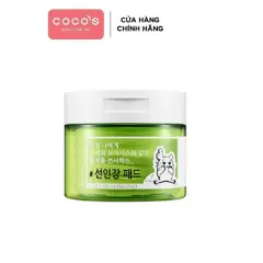 Toner Dạng Miếng Làm Dịu, Dưỡng Ẩm Da Coreana Biocos Daily Healing Pad 150ml (70 miếng)