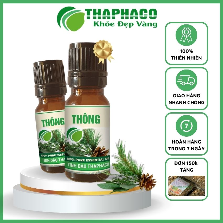 Tinh Dầu Thông Tươi Mát 10ml Thaphaco