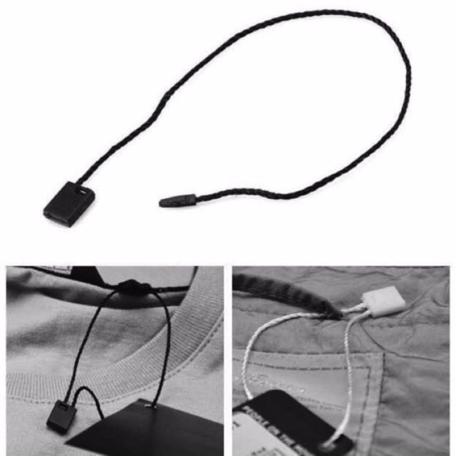 Dây dù xâu tag mác quần áo cho shop thời trang-dây gắn mác-dây vải gắn mác quần áo
