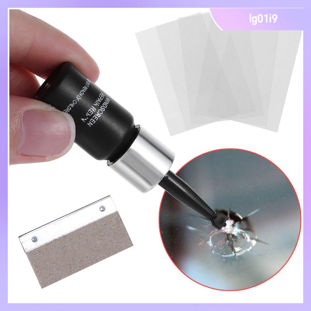 LG01I9 Tự làm Kính chắn gió Keo dán Phục hồi Sửa kính bị nứt Chống xước kính chắn gió Sửa cửa sổ ô t