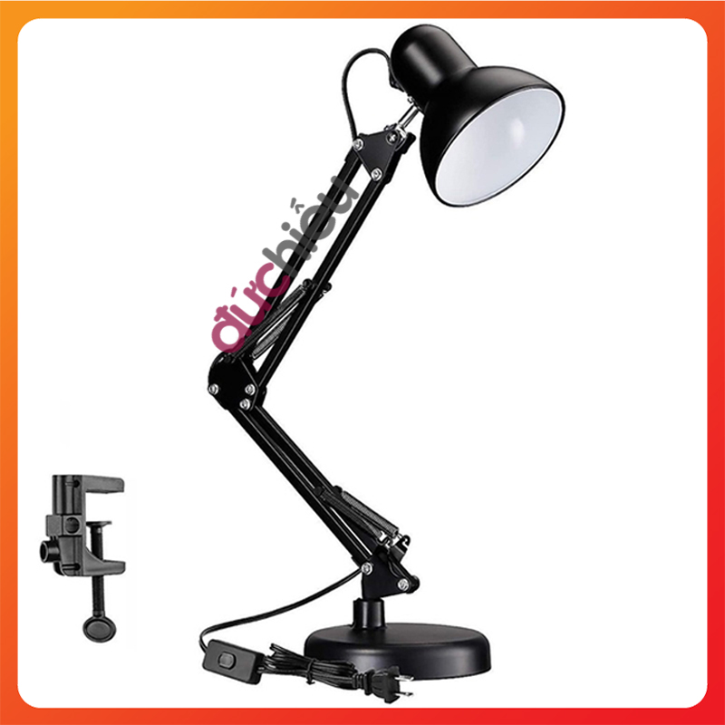 Đèn Học Để Bàn ĐỨC HIẾU SHOP Xoay 360 Độ Tùy Chỉnh Độ Cao