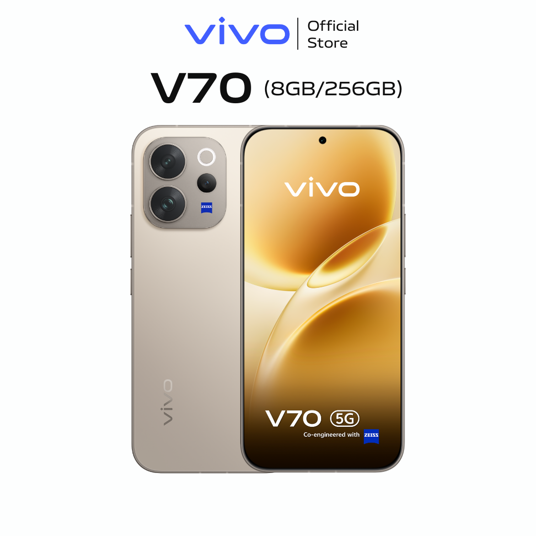 Điện thoại vivo V70 (8GB/256GB) - Đồng chế tác cùng ZEISS - Bảo hành 12 tháng
