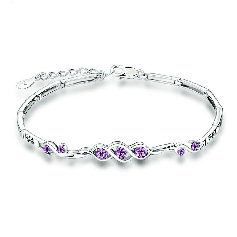 Lắc tay Bạc Nữ độc đáo, quà tặng bạn nữ hoàn hảo BNLT05 - Bảo Ngọc Jewelry