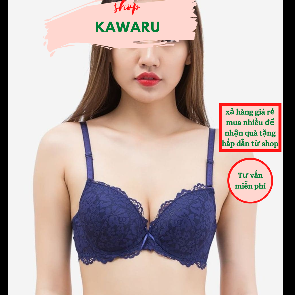 Áo ngực boya ren mút dày 5cm tạo khe ngực siêu đẹp, áo nâng ngực siêu nâng, áo ngực mút dày, KAWARU