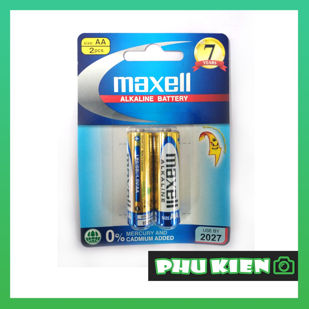 Pin aa maxell alkaline battery