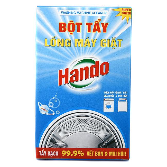 Hộp 2 túi bột tẩy lồng máy giặt hando cao cấp gsg85