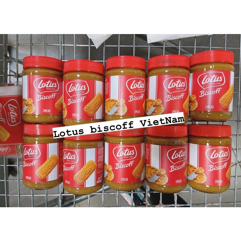 Kem phết lotus biscoff đức 400g