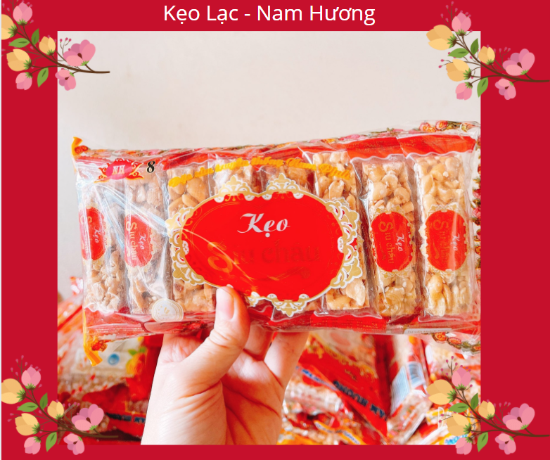 KẸO LẠC,  sìu châu ❤️NGON❤️ cực giòn siêu ngon 280g / KẸO SÌU CHÂU ĐẶC SẢN NỔI TIẾNG NAM ĐỊNH