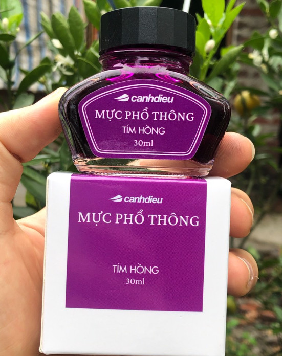 Mực Phổ thông cánh diều 30ml mầu mực đẹp không cặn, khô nhanh