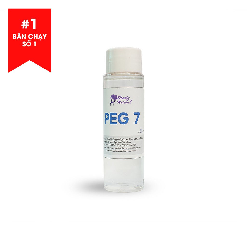 Peg 7 Glycerin Cocoate 50ml - Chất làm mềm dưỡng ẩm,