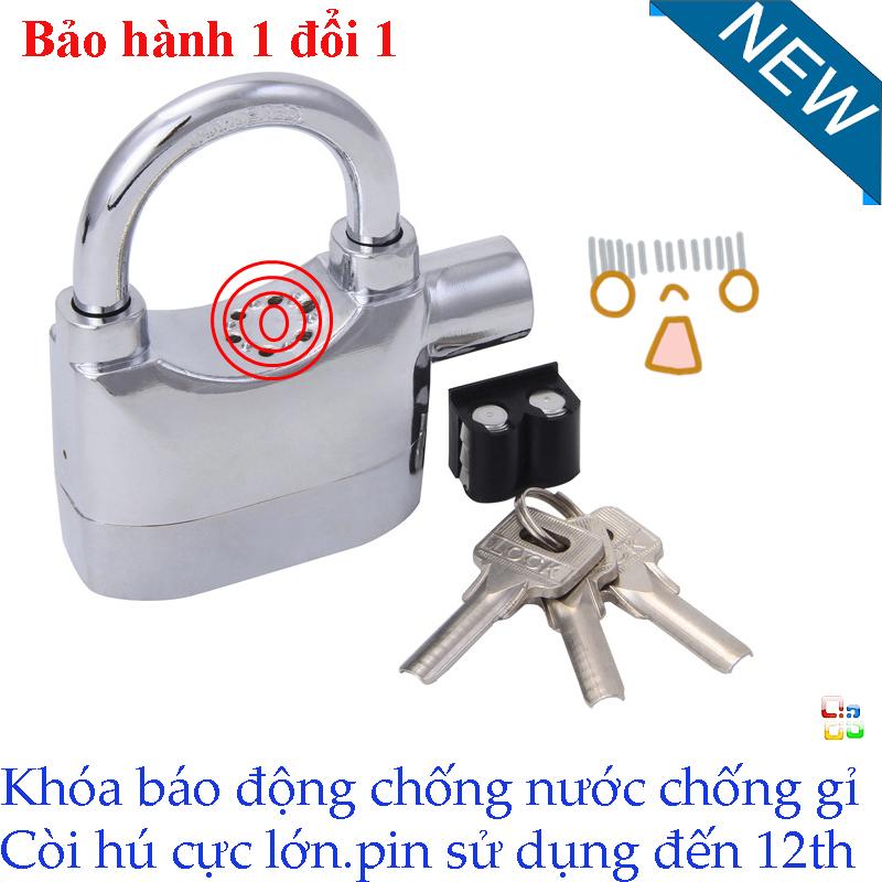 Ổ Khóa Chống Trộm,Khóa Cửa Thông Minh,Khóa Cửa Cố Định An Toàn,Khóa Cửa,Mua Ngay Báo Động Kinbar Cao Cấp Giá Rẻ,Còi Hú Cực Lớn Khi Khi Có Va Chạm An Toàn Tài Sản gia đình,Bh 12T.(Giá Sốc-50%)M829358