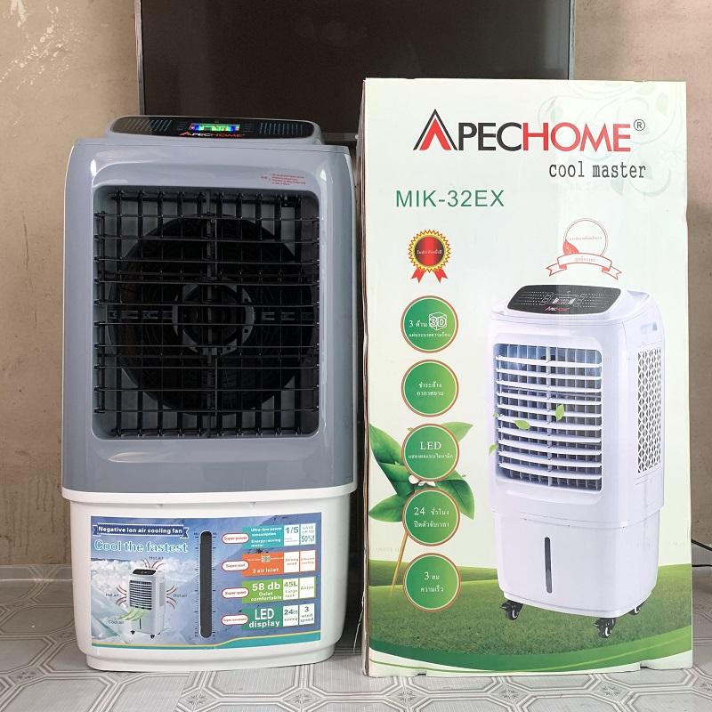 [Trả góp 0%]Quạt Làm Mát Bằng Hơi Nước APECHOME MIK 32EX - Made In Thái Lan Công Suất 150W Dung Tích Bình Chứa 45L Bảo Hành Chính Hãng 1 Năm Chính Hãng