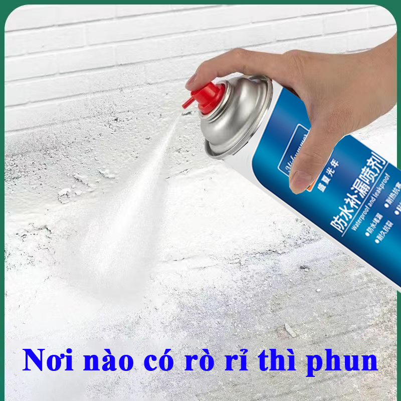 Sơn chống thấm keo chống thấm xịt chống thấm dột sơn tường nhà sơn xịt chống thấm nước sơn xịt chống thấm keo xịt chống thấm xịt chống thấm tường 1000ML