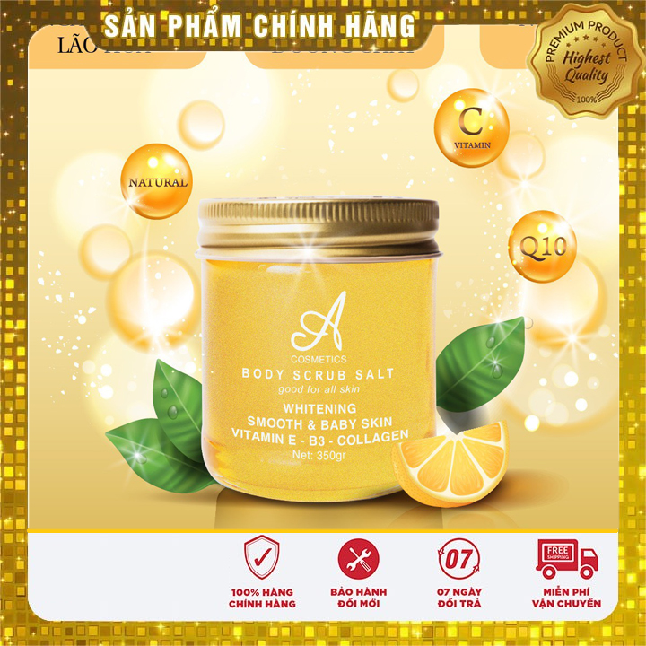 [CHÍNH HÃNG] Muối Tẩy tế bào chết tẩy da chết trái cây A COSMETICs