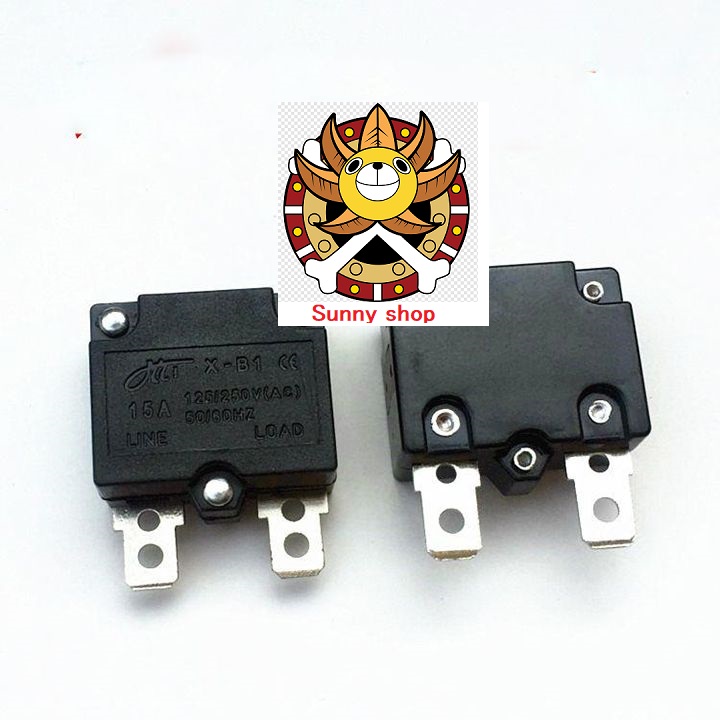 Cầu chì nhiệt tự hồi 15a dành cho tất cả xe điện trẻ em x-b1