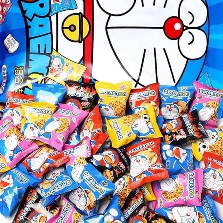 Gói mini bim bim Doremon mix đủ vị siêu ngon - Hot tiktok