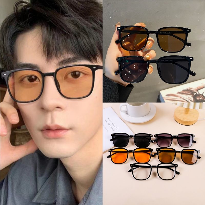 Vintage mens hộp kính mát thanh lịch ánh sáng xa xỉ phong cách chống nắng thời trang kính mát DEMONPUOU