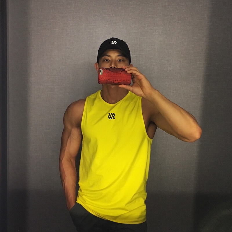 Fitness sleeveless vest male quick-drying summer cultivate one's morality popular logo t-shirts muscle Michael bully original basketball training dog clothes