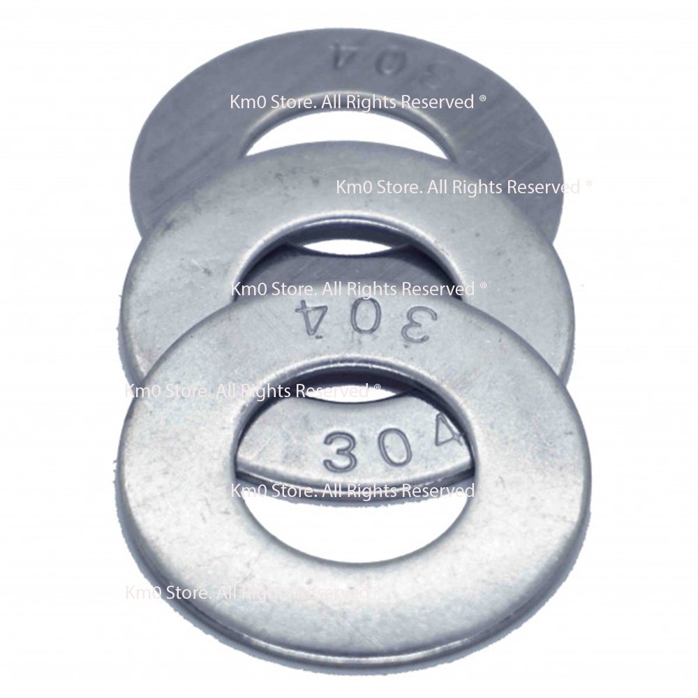 Set 03 lông đền phẳng inox 304 cho ốc m3 cd1039
