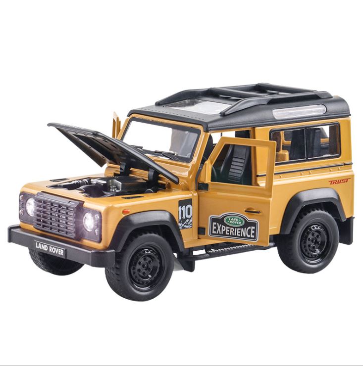 Mô hình xe kim loại land rover defender tỷ lệ 1:32