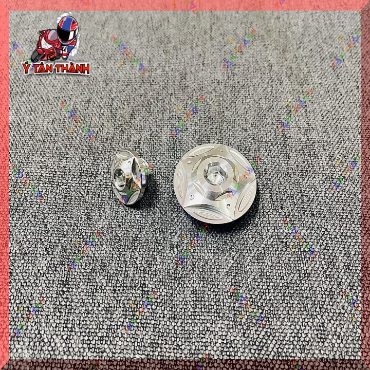 Ốc mâm lửa inox salaya honda 27323